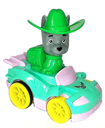 Uttam Toys Friction Pull Back Paw Patrol Compatible Rescue Team Cartoon Series Vehicles Car Toys Pack of 1 (Colour May Vary)