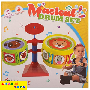 Petals Musical Drum Set Toy with Drumstick