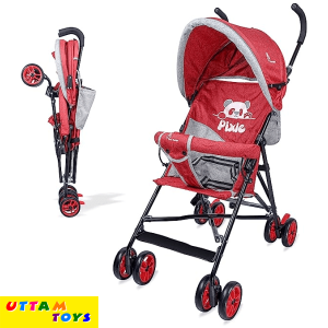 R for Rabbit Pixie Toddles Buggy and Stroller, Baby Stroller and Buggy for Baby, New Born, Kids - Buggy for Kids, Travel Friendly Portable Easy Foldable and Carry