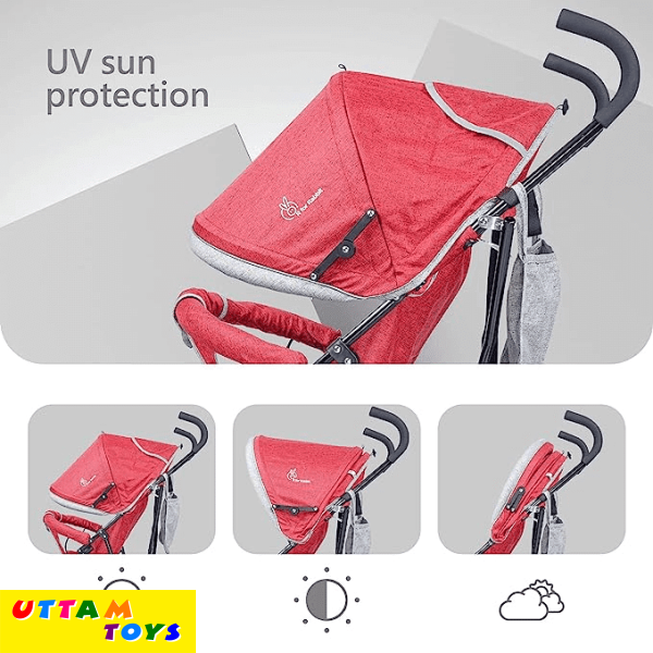 R for Rabbit Pixie Toddles Buggy and Stroller, Baby Stroller and Buggy for Baby, New Born, Kids - Buggy for Kids, Travel Friendly Portable Easy Foldable and Carry