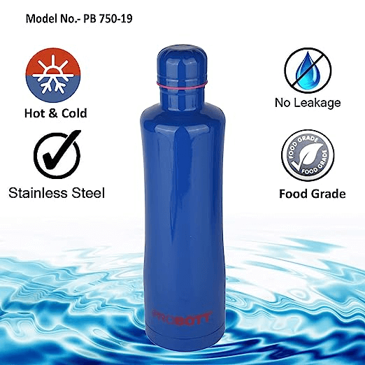 Probott Thermosteel Aquapure Vacuum Flask 750ml