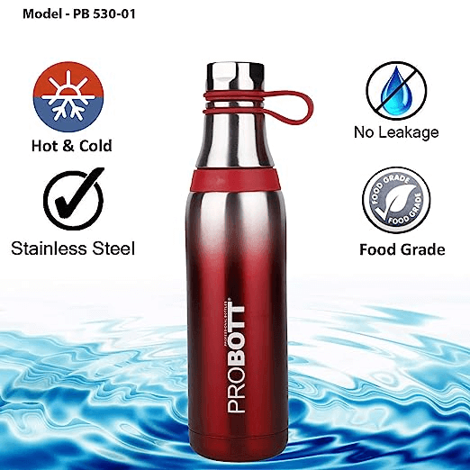 Probott Aster Vacuum Flask Hot and Cold Water Bottle Capacity 530 ml