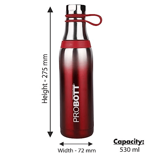 Probott Aster Vacuum Flask Hot and Cold Water Bottle Capacity 530 ml