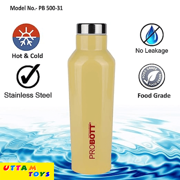 Probott Dome Vacuum Flask Hot and Cold Water Bottle Capacity 500 ml