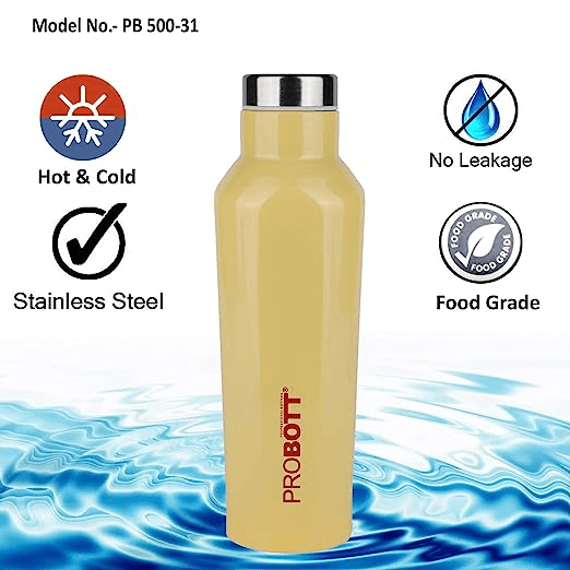 Probott Dome Vacuum Flask Hot and Cold Water Bottle Capacity 500 ml