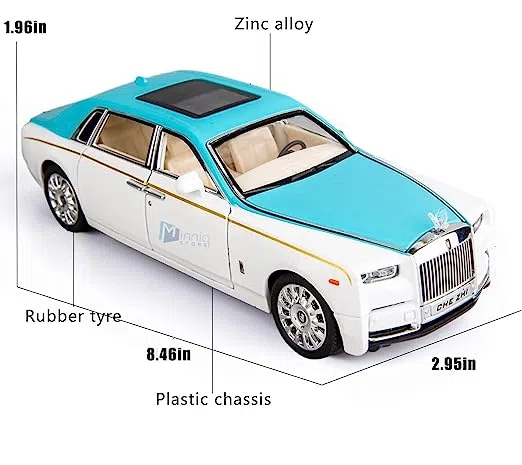 rolls royce metal model
