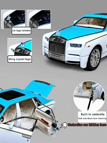 rolls royce metal model