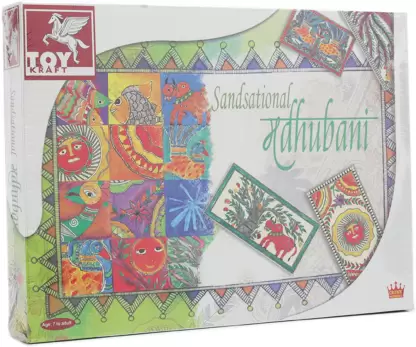 ToyKraft - Sand Art Sandsational Madhubani | Art & Craft
