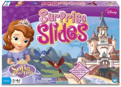 Disney Sofia The First Surprise Slides Game Educational Board Games