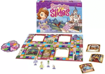 Disney Sofia The First Surprise Slides Game Educational Board Games