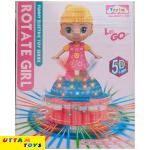 Toyboi Rotate Girl Funny Electirc Toy, 5d Light