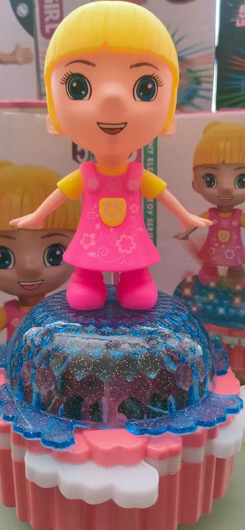 Toyboi Rotate Girl Funny Electirc Toy, 5d Light