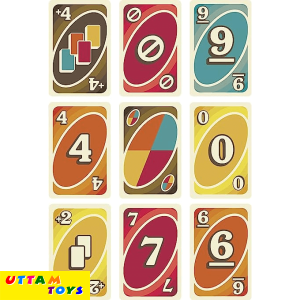 Mattel Games Uno Iconic 1970s Card Game