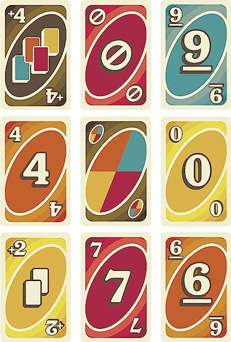 Mattel Games Uno Iconic 1970s Card Game