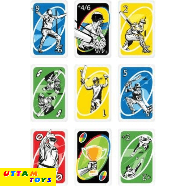 Uno Cricket Card Game