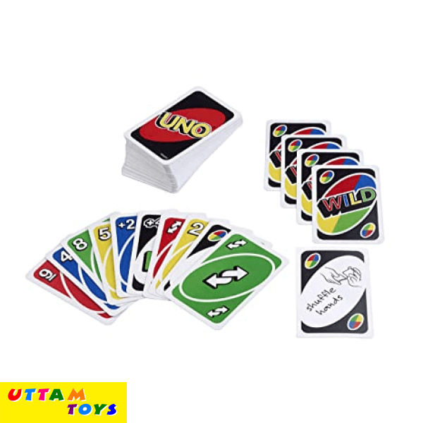 Mattel Uno Playing Card Game for 7 Yrs and Above for Adult,set of 112 cards