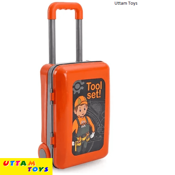 Urban Tots Tools Trolley Set Multicolor- 40 Pieces