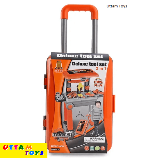 Urban Tots Tools Trolley Set Multicolor- 40 Pieces