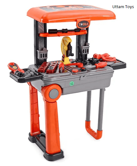 Urban Tots Tools Trolley Set Multicolor- 40 Pieces