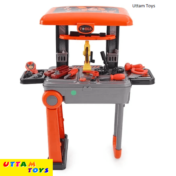 Urban Tots Tools Trolley Set Multicolor- 40 Pieces