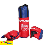 Vector X Boxing Kit for Juniors (Blue-Red)