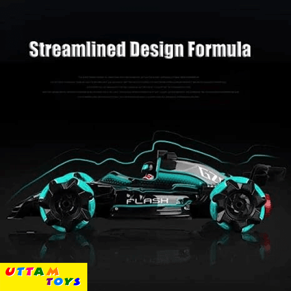 Uttam Toys Hand Sensor Stunt Toy Car Remote Control Smoke Car with LED Lights for Kids 1:10 Fog Stunt Drift Rc Car High Speed Racer Remote Control Toys 360° Rotation Fast Stunt Toy Car