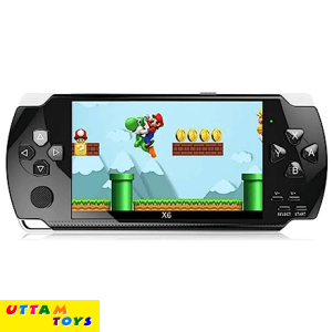 X6 Handheld 4.3-inch Game Console, Built-in More Than 10,000 Free Games, Support Photos can Play MP3 MP4 e-Books, Support TV Connection Display