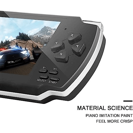 X6 Handheld 4.3-inch Game Console, Built-in More Than 10,000 Free Games, Support Photos can Play MP3 MP4 e-Books, Support TV Connection Display