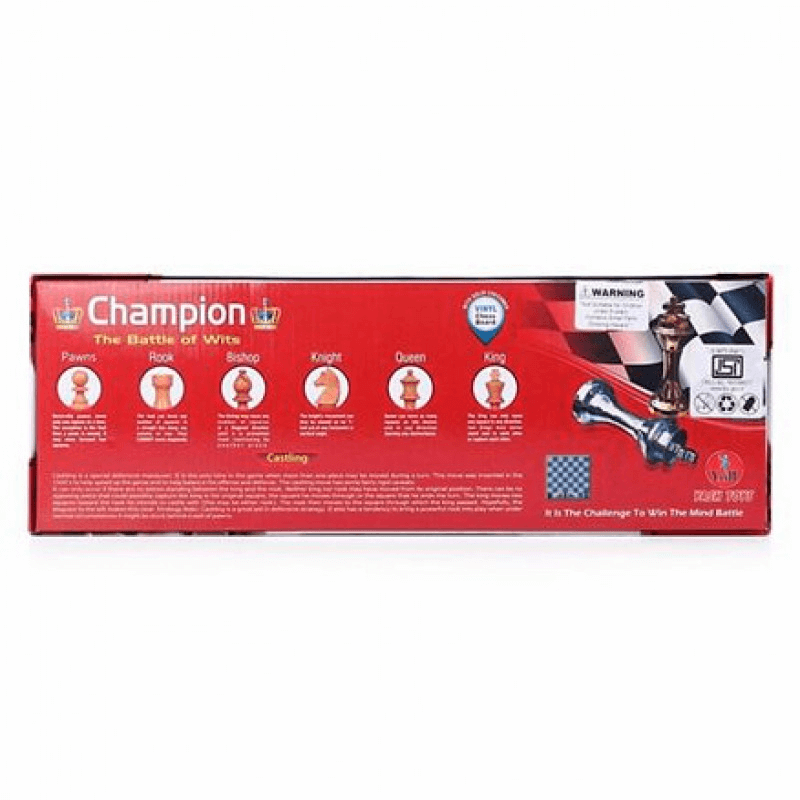 Yash Toys Champion Chess Board Game Big