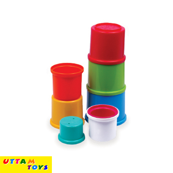 Funskool Giggles Stacking Drums Multicolour