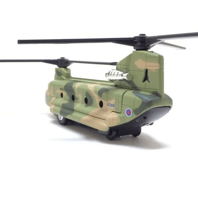 Uttam Toys 14CM Chinook US Rescue Transport Aircraft Helicopter
