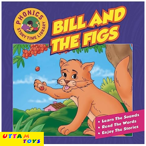 Uttam Toys Story Time Library Phonics Bill And The Figs