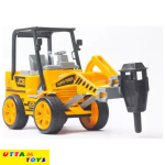 cast Drill Excavator Engineering Vehicle Construction Model Toy for Kids