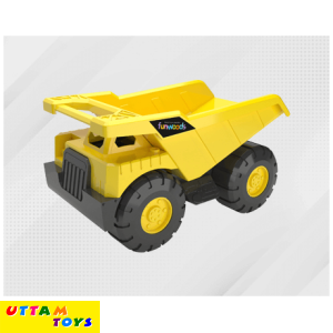 Funwoods Friction Dumper Truck Toy for Kids - Multicolors