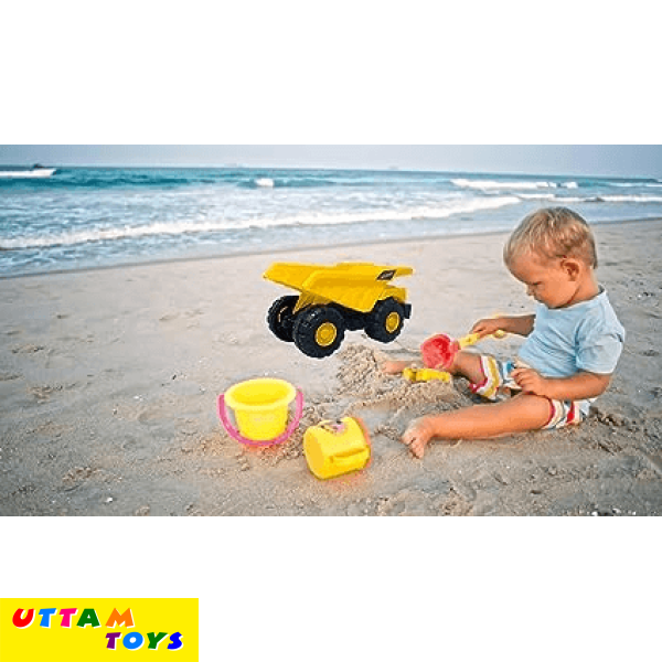 Funwoods Friction Dumper Truck Toy for Kids - Multicolors