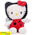 Uttam Toys Hello Kitty Lady Beetle Custome, White/Red (10-inch)