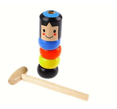 Uttam Toys Wooden Magic Toy Little Wooden Man