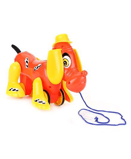 Kids Zone Lovely Pull Along Michael Puppy Toy
