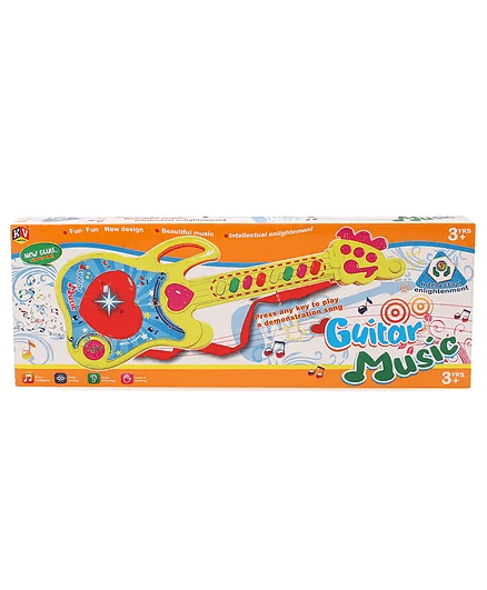 KV Impex Electronic Guitar with Music And Light