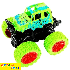 Uttam Toys Monster Truck Toys - Push & Go Toy Trucks Vehicles Toy for Boys and Kids