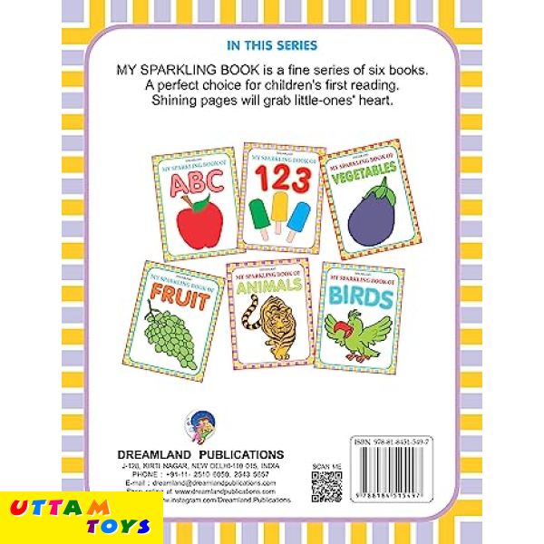 Uttam Toys My Sparkling Book with Bright Colourful Pictures