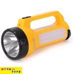 Uttam Toys Onlite Emergency Light Solar + Electric Rechargeable Torch Light Torch - Yellow