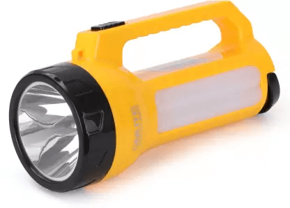 Uttam Toys Onlite Emergency Light Solar + Electric Rechargeable Torch Light Torch - Yellow
