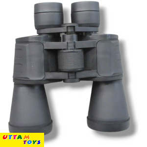 Uttam Toys Professional Binoculars Viewin Wide-Angle Lens – HD View - Water Resistant Protective Nonslip Rubber - (Black)