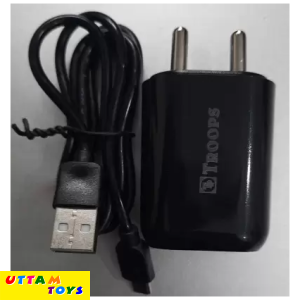 Uttam Toys Troops Mobile Charger with Detachable Cable