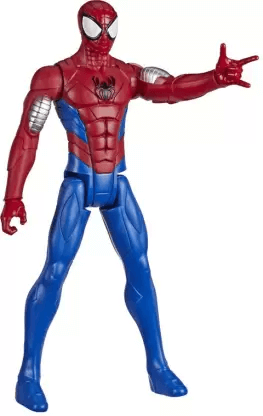 Hasbro Marvel Spider-Man Titan Hero Series Web Warriors Armoured Spider-Man (Multicolor)