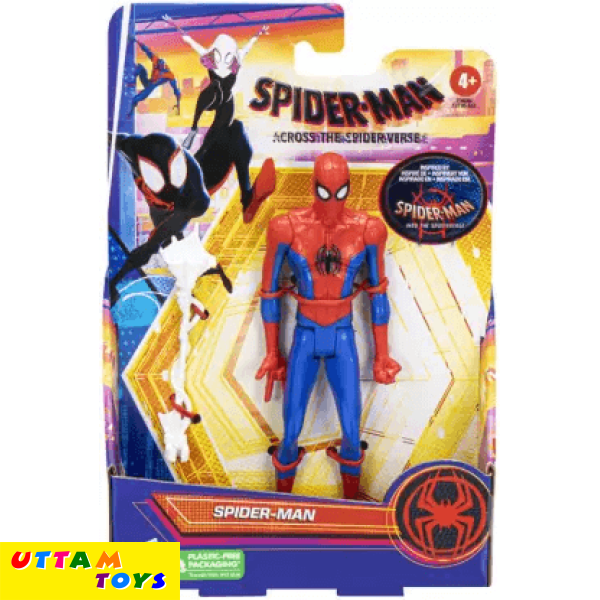 Hasbro Marvel Spider-Man: Across the Spider-Verse Spider-Man Toy for Kids Ages 4 and Up
