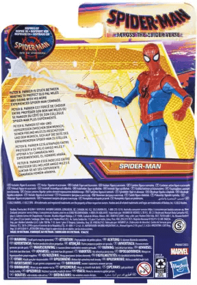 Hasbro Marvel Spider-Man: Across the Spider-Verse Spider-Man Toy for Kids Ages 4 and Up