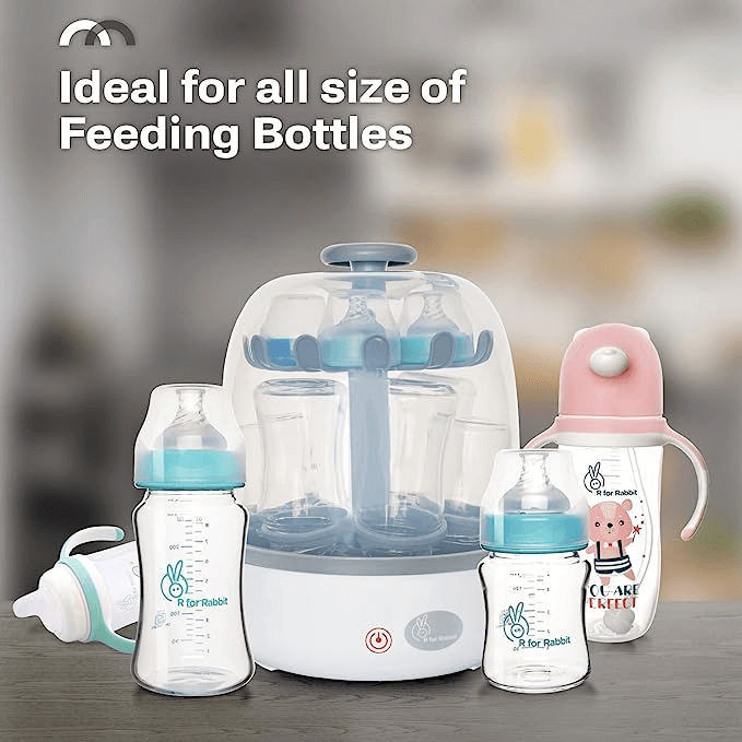 R for Rabbit i Bot Bottle Sterilizer Electric (Multi- 6 Bottles Container)