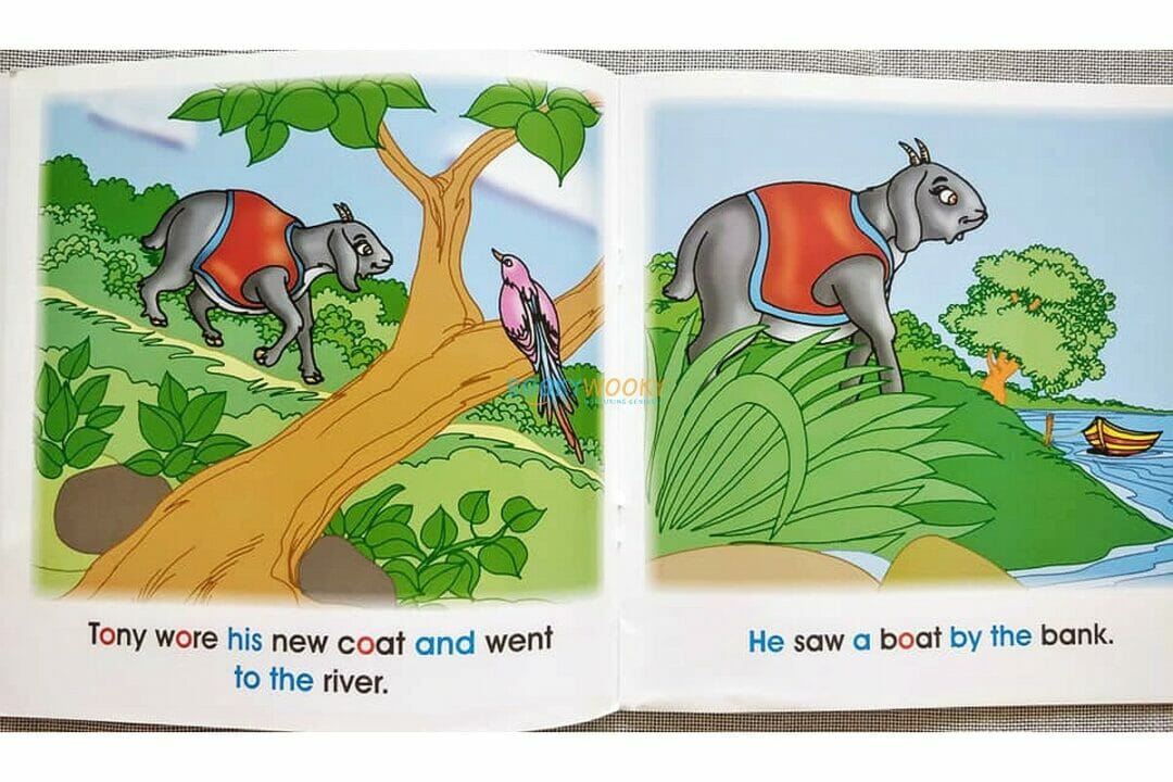 Uttm Toys Tony’s Boat Ride Book